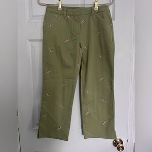 J Crew embroidered jeans